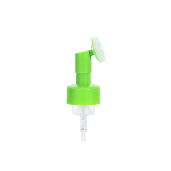 Plastics Silicone Brush Foam Pump 42/410 43/410 Facial Cleanser Soap Dispenser