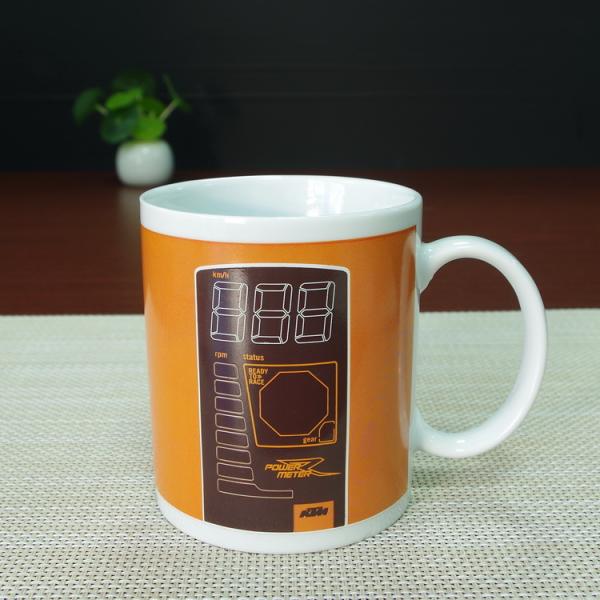 Personalized Color changing square heat sensitive mug custom Eco - friendly