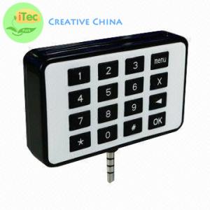 China Pinpad Smart Card Mobile Card Reader ISO7816 Card Reader  Emv Card Reader Audio Jack on sale