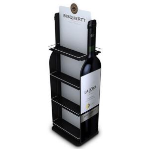 China Customized Double-sided Free Standing Wine Rack Wooden Display Stand Demountable Wine Rack Wood for Pub on sale