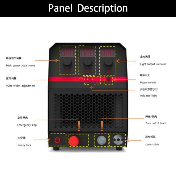 Portable 1500W Mini Air Cooling Handheld Laser Welding Machine for Stainless Steel Carbon Steel Aluminum Easy to Operate