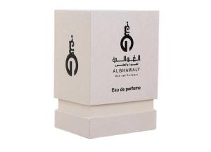 China White Classical Perfume Packaging Box With Cardboard Holder on sale