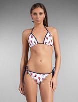 Buy Summer Sexy Women Bikini Set Two Pieces Swimsuit Polka Dots Push-up Underwire Bikini Set Bathing Swimwear Black Suit Bea at wholesale prices