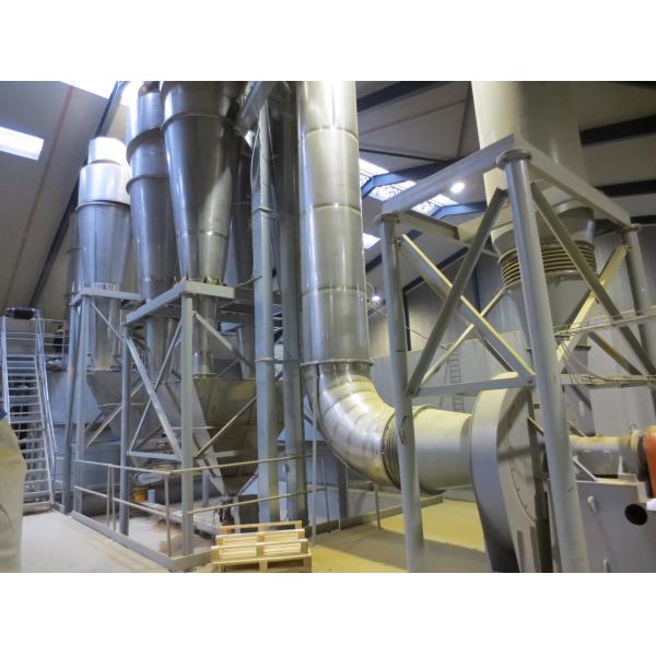 Natural gas Air Stream Drying Machine , Ring Dryer Machine