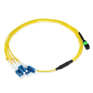 Quality Singlemode Breakout LC DX 2.0mm Mtp Fiber Cable for sale