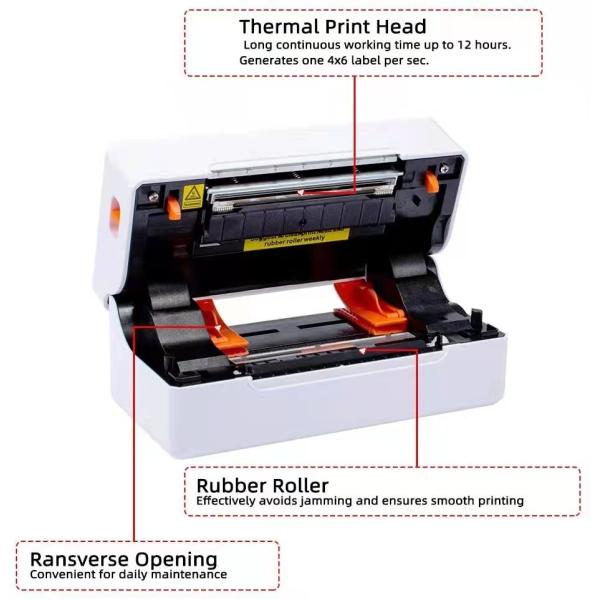 Waybill Label High Speed Ink Tank Printer 80mm USB Thermal Receipt Printer