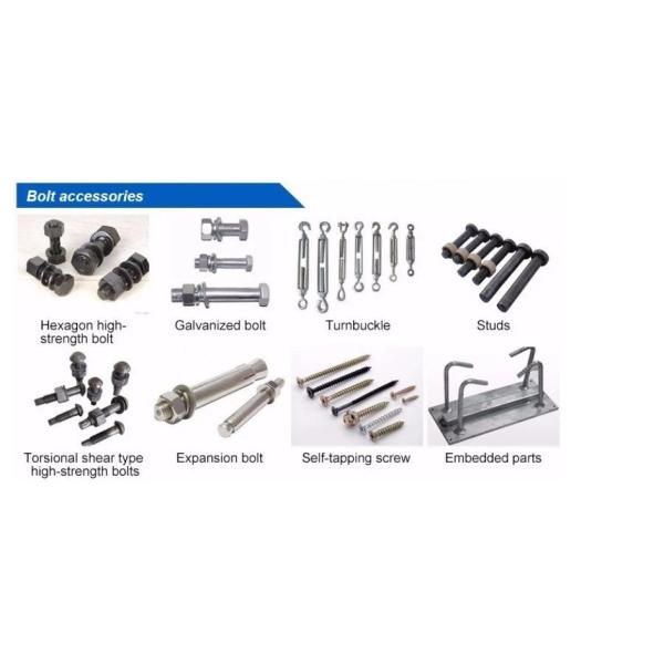 Q355B Bolt Connection Light Steel Structure Warehouse