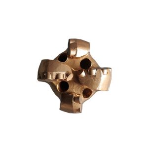 Water Well Drilling Tools Diamond PDC Drill Bit 4 Blades Reinforced Double Row