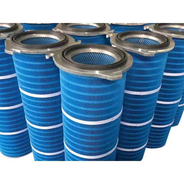 Three Lugs Pleated Polyester Filter Cartridge Aramid P84