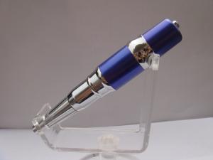 China Blue Mental Shell Micropigmentation Pen Cordless Tattoo Machine For Hair Loss Treatment on sale
