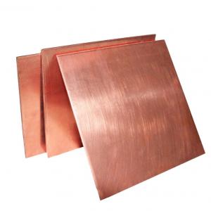 Quality C12200 99.999% Copper Cathode Sheet Plate Material 0.1 - 100mm Thickness for sale