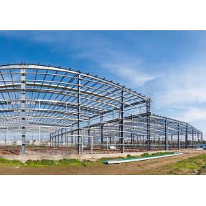 Quality Prefabricated Steel Structures Pre Built Warehouse Steel Portal Frame for sale