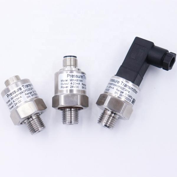 IP65 IP67 Industrial Pressure Sensor For Gas Supply Pipeline
