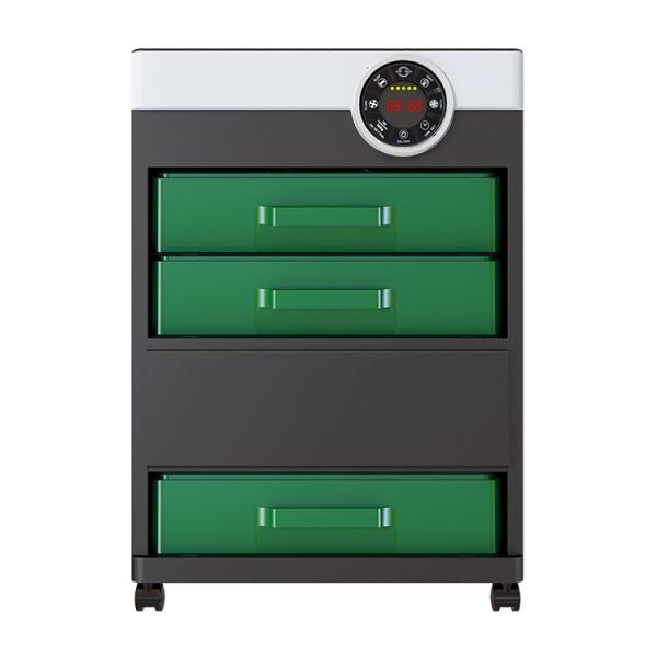 150W HEPA Filter Mobile Fume Extractor Electrostatic Spraying