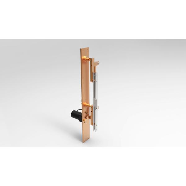 Security Turnstile Gate With Card Reader , Office Lobby Swing Gate Turnstil 3000000 Cycles