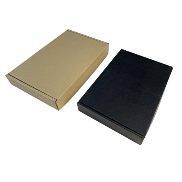 Customizable Gift Paper Box Brown CDR File Kraft Corrugated Mailer Boxes Versatile