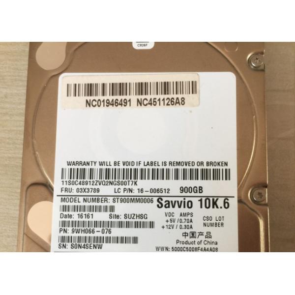 03X3789 10K 900G IBM Hard Disk SAS ST900MM0006 RD630 640 650 Quick Delivery