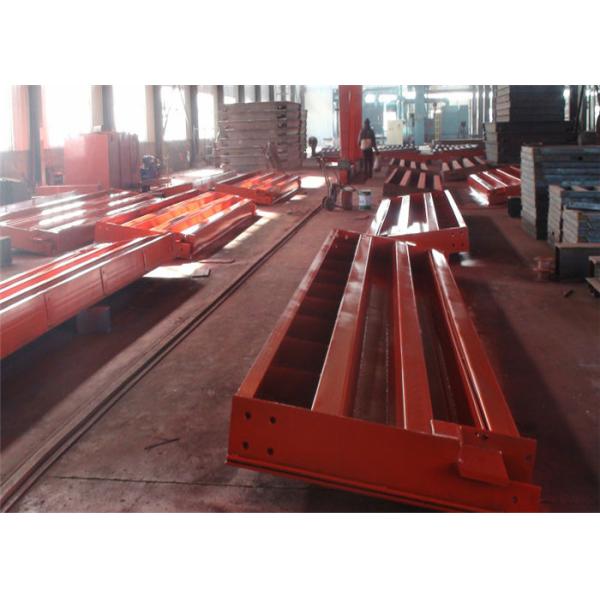 20t - 200t Capacity Portable Weighbridge U Shape Beam Structure 10-12mm Plate Thickness