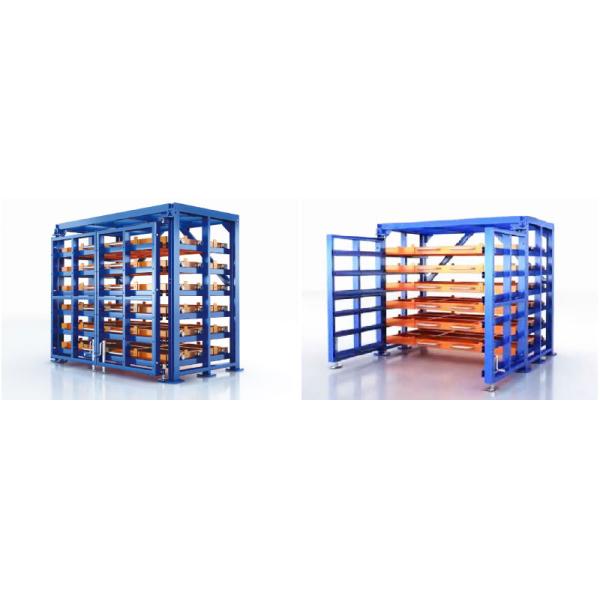 B39 Roll-Out Sheet Rack Drawer Racking Steel Plate Racking Heavy Duty Warehouse Storage Rack