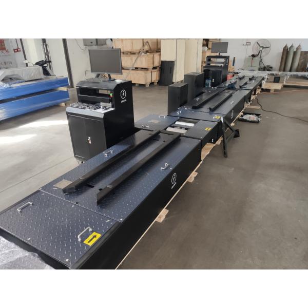 2-wheels Motorcycle Testing Line Brake Force Axle Load Speedometer Clamps Wheel Alignment Headlight Tester