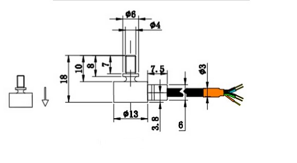 Screw Tension and Compression Force Sencor Load Cell IN-MT-013A
