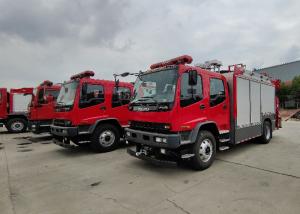 Quality Aluminum Alloy 4x2 Drive Water and Foam Combined Fire Truck for Fire Suppression for sale
