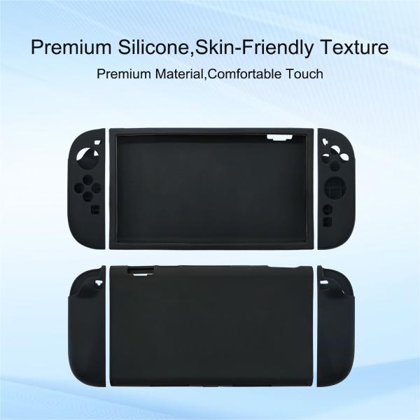 High Quality Split Silicone Joy-Con & Middle Frame Protective Case Kit for Nintendo Switch 2