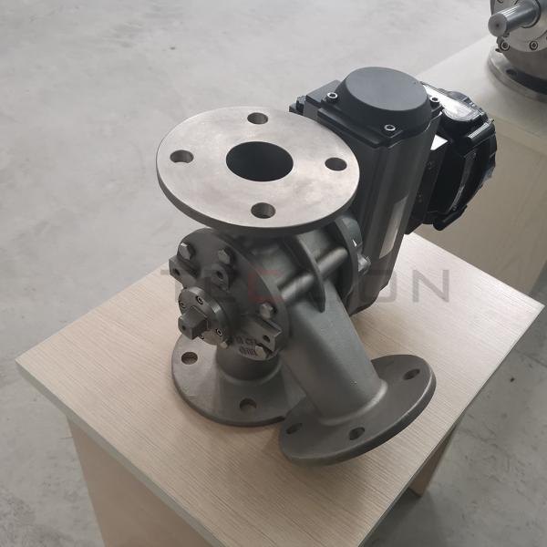 Return Pneumatic Conveying Valves Diverter Gate For Material Handling System