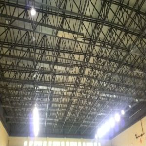 Prefabricated Stadium Steel Structure Gymnasium Single Slope Multi Span
