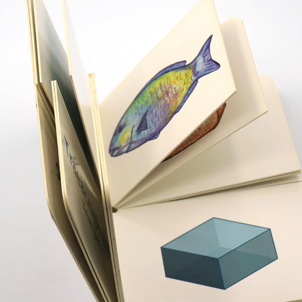 Debossing Offset Childrens Book Printing Service 150mmx210mm 450gsm