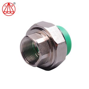 Hydraulic Plastic PPR Pipe Fitting Excellent Performance Weather Resistant
