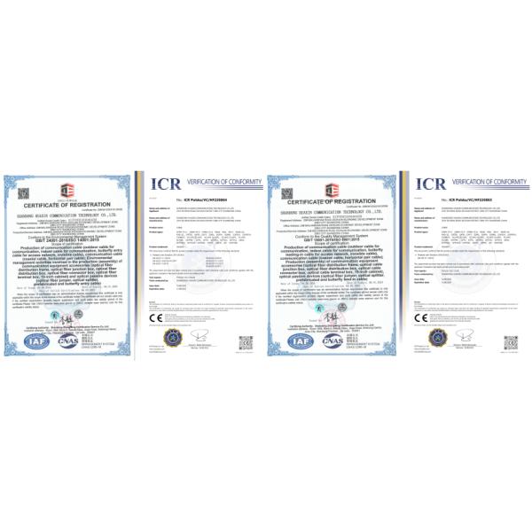 Customization GYTY Single Mode Fiber Optic Cable High Rank Cable For Outdoor