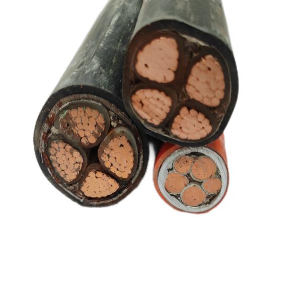 PVC Jacket Low Voltage Electric Power Cable for Construction and Underground Applications Customized Meters