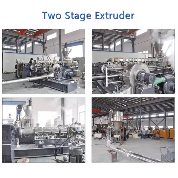 Automatic Two Stage Extruder Machine Rubber Carbon Black Masterbatch Kneader Mixer