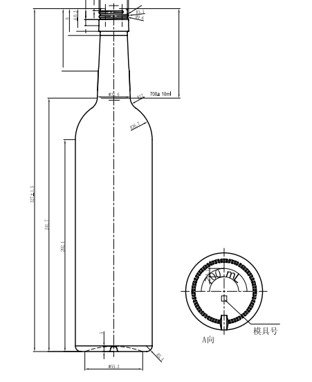 BVS GPI Closure Unique Liquor Bottles
