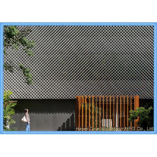 Construction Decorative Expanded Metal Wire Mesh Solid Sheets Fine Workmanship
