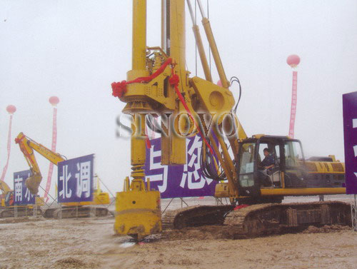 High Operating Efficiency piling Projects Crawler Hydraulic Pile Driving Machine