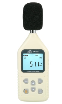 9V Battery Digital Decibel Meter , Sound Pressure Level Sensor