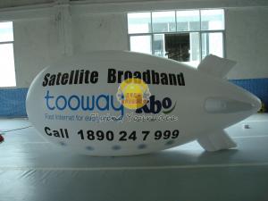China Waterproof Helium Zeppelin / Blimp Balloon with UV Protected Printing for Political events on sale
