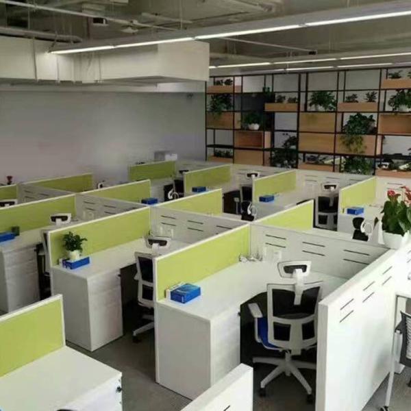 Customized L Shape 2 4 6 Person Staff Office Modular Workstations