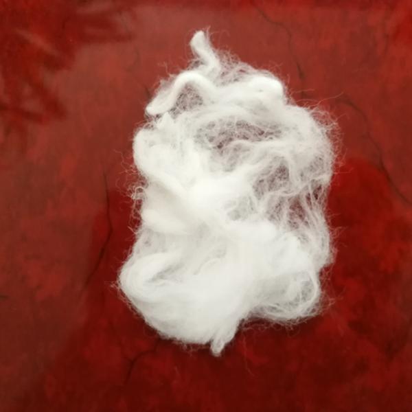 100% Recycled GRS Polyamide 6 Fibre 8Dx88mm Raw White ISO9001