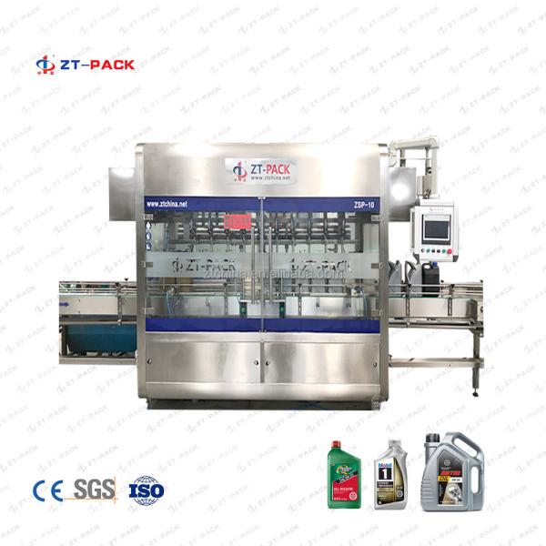 Linear Flow Meter Filling Machine For 500ml-7L Lubricant Oil Petrol Oil