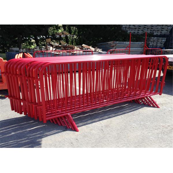 Customized Road/Traffic/Event Steel Crowd Control Barrier