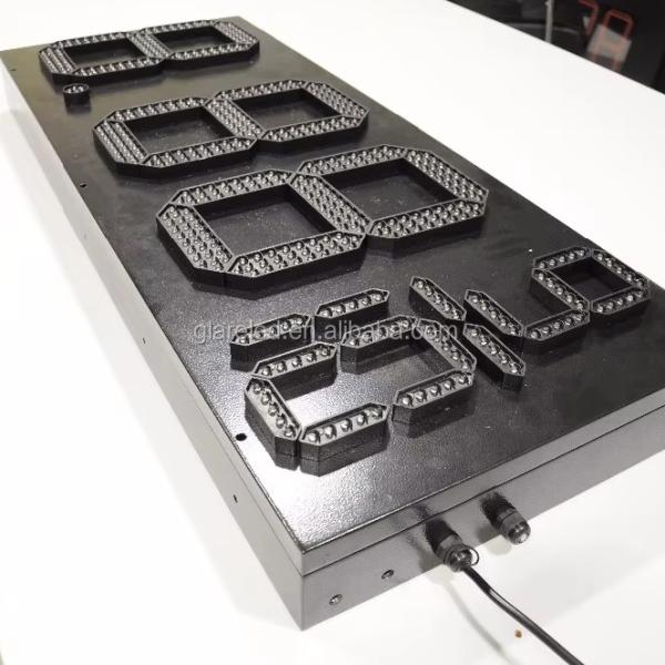 110/230V AC Power Input LED Display for Gas Stations 42 inch 8.889/10 LED Gas
