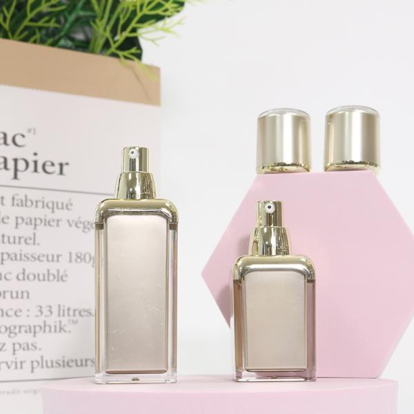 Double Wall Acrylic Airless Pump Bottles