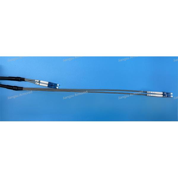 2F SM Armored CPRI Patch Cord 70M DLC 0.03 DLC 0.34M 7.0mm LSZH With Pulling Eye