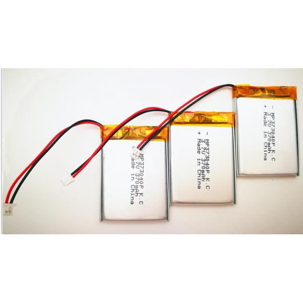 Electrical Device Rechargeable Lithium Ion Polymer Battery Pack 3.7 V 353040 370mah with KC CB UL
