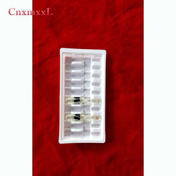 plastic tray for ampoule vial tray packaging ampoule box1ml,2ml, 3ml,5ml, 10ml plastic vial tray blister can be customization