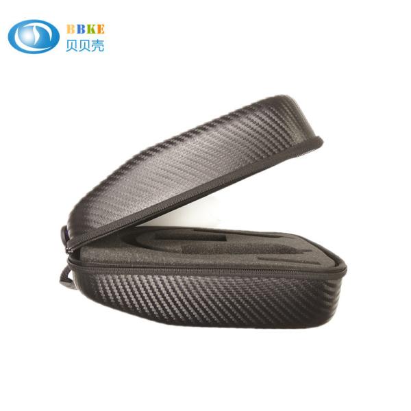 Portable EVA Headphone Case , Hard Shell Earphone Carrying Case PU + EVA