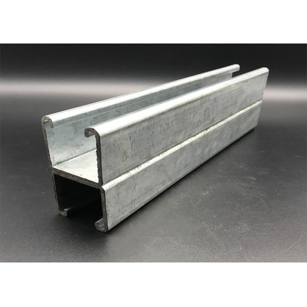 Hot Dip Galvanized 41x41 41x82 Custom Slotted Strut Channel